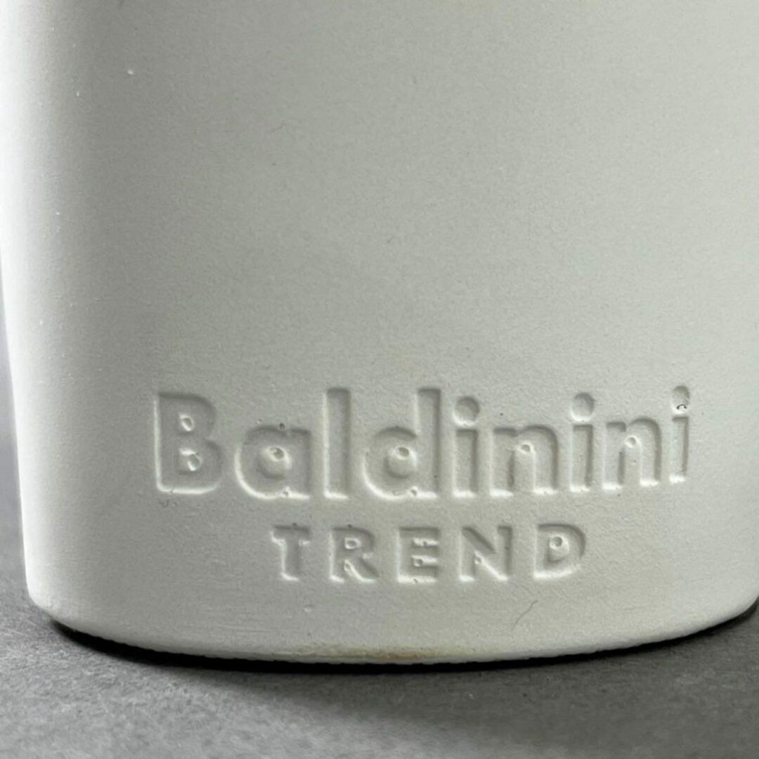 14e29 《美品》 イタリア製 Baldinini バルディニーニ レザー ストラップ サンダル チャンキーヒール ロゴ 37 1/2 ホワイト レディース レディースの靴/シューズ(サンダル)の商品写真