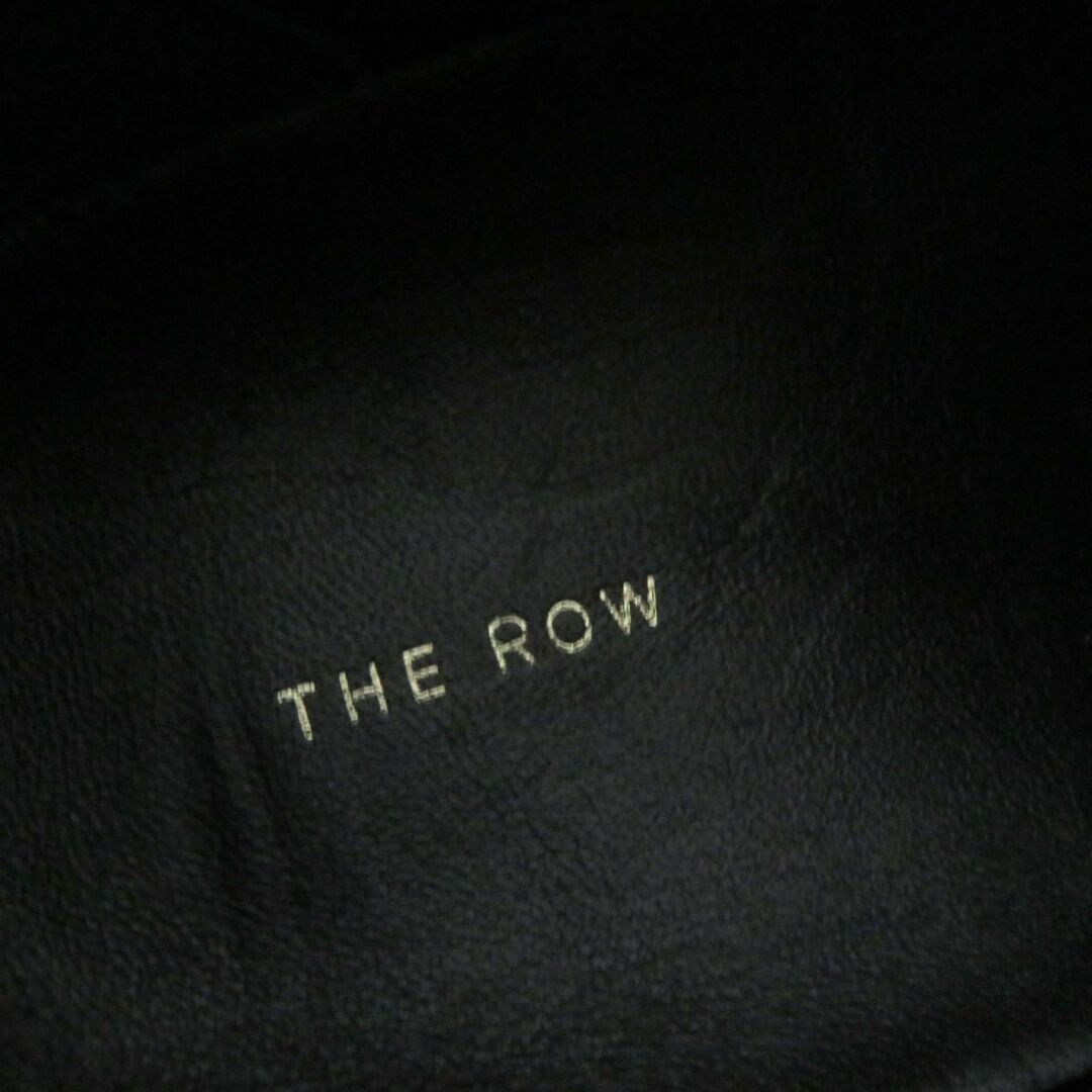 THE ROW(ザロウ)の未使用品☆THE ROW ザ・ロウ OWEN RUNNER スウェード×レザー使い レースアップ スニーカー/シューズ ブラック 38 レディース イタリア製 レディースの靴/シューズ(スニーカー)の商品写真