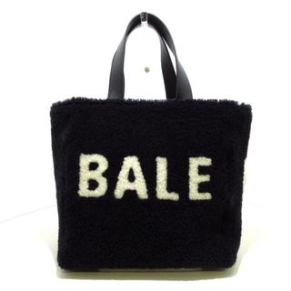 バレンシアガ(BALENCIAGA)のBALENCIAGA(バレンシアガ) トートバッグ美品  - 532873 黒×白×グレー ムートン×レザー (トートバッグ)