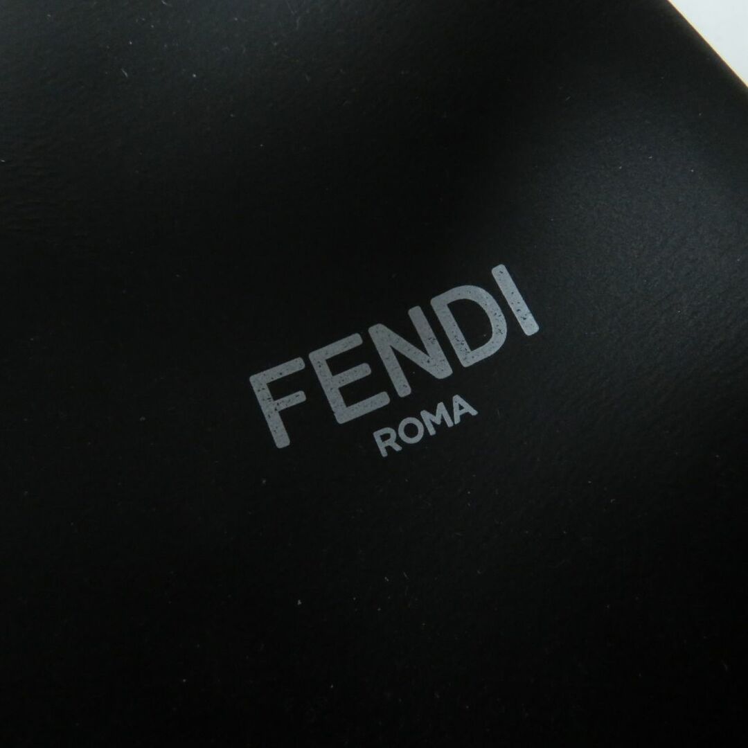 FENDI(フェンディ)の未使用品☆FENDI フェンディ バックストラップ フラット サンダル/スポーツサンダル ブラック 35 イタリア製 レディース 箱付き レディースの靴/シューズ(サンダル)の商品写真