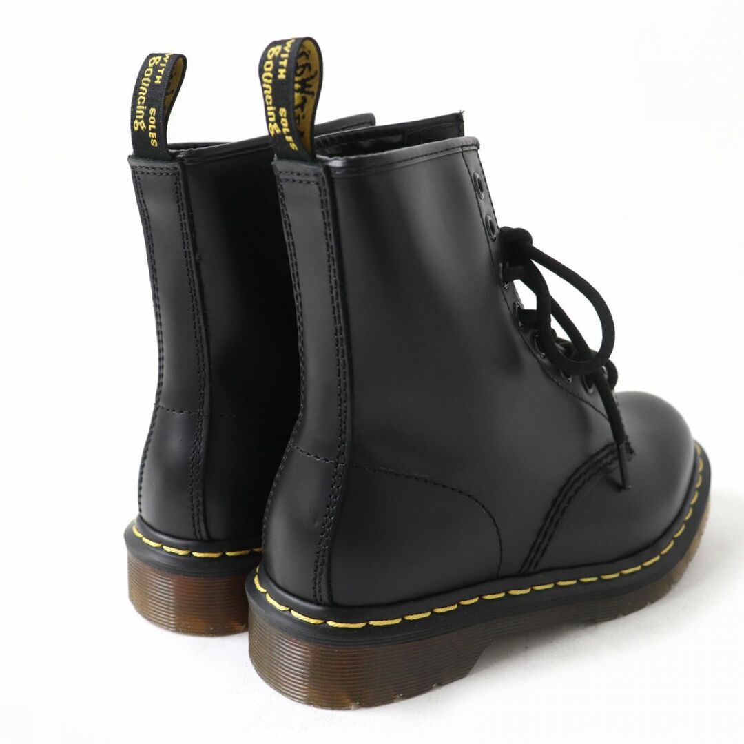 Dr.Martens(ドクターマーチン)の未使用品☆Dr. Martens ドクターマーチン 1460 8ホール レースアップ レザー ブーツ ブラック 黒 UK4 レディース 替え紐・箱付き レディースの靴/シューズ(ブーツ)の商品写真