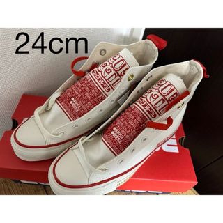 コンバース(CONVERSE)の日清カップヌードル×コンバース コラボスニーカー　24cm(スニーカー)