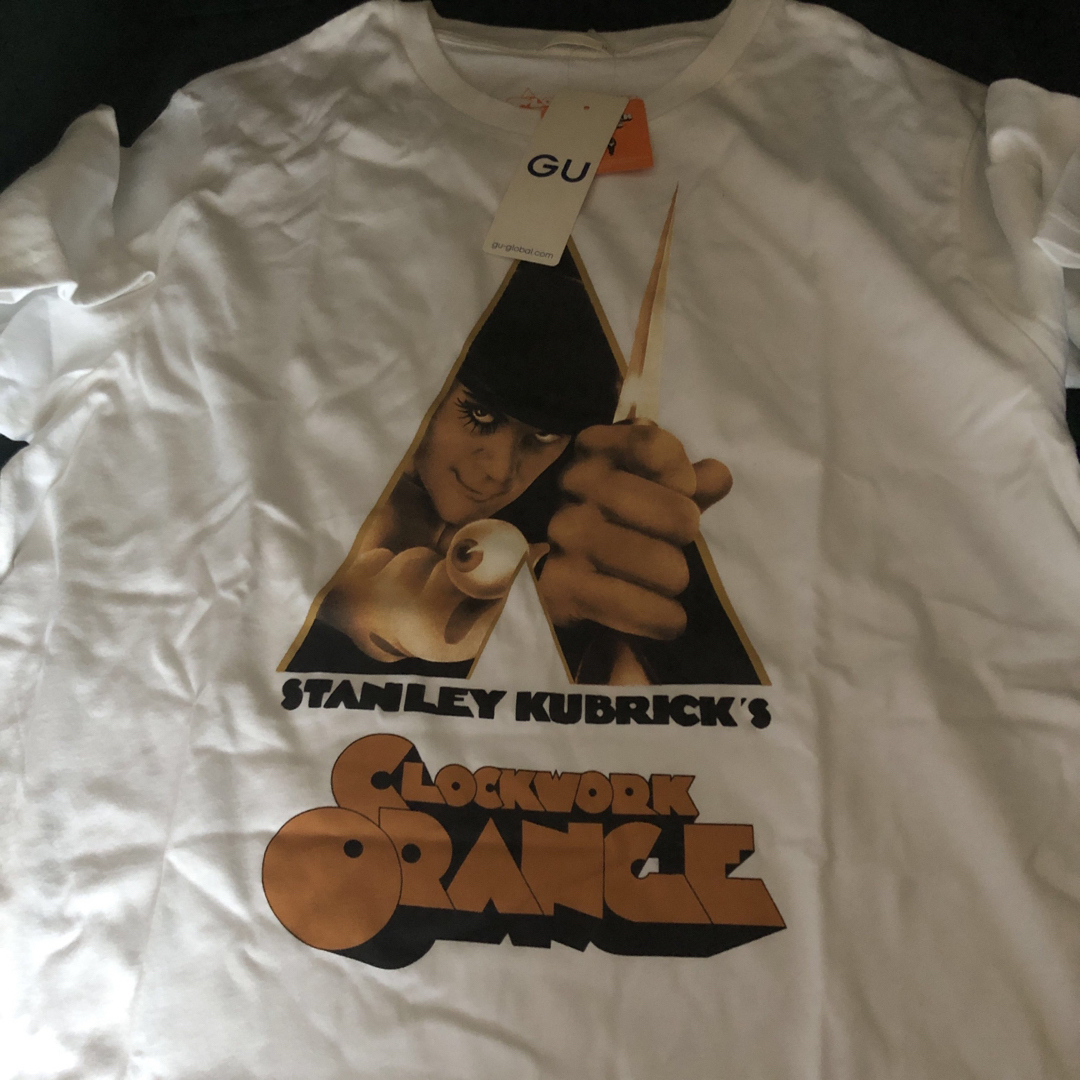 GU(ジーユー)の時計じかけのオレンジ　Tシャツ  メンズのトップス(Tシャツ/カットソー(半袖/袖なし))の商品写真