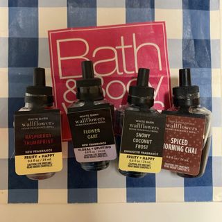 バスアンドボディーワークス(Bath & Body Works)の【新品】バスアンドボディワークス ウォールフラワー リフィル 4点 RFSS(アロマポット/アロマランプ/芳香器)