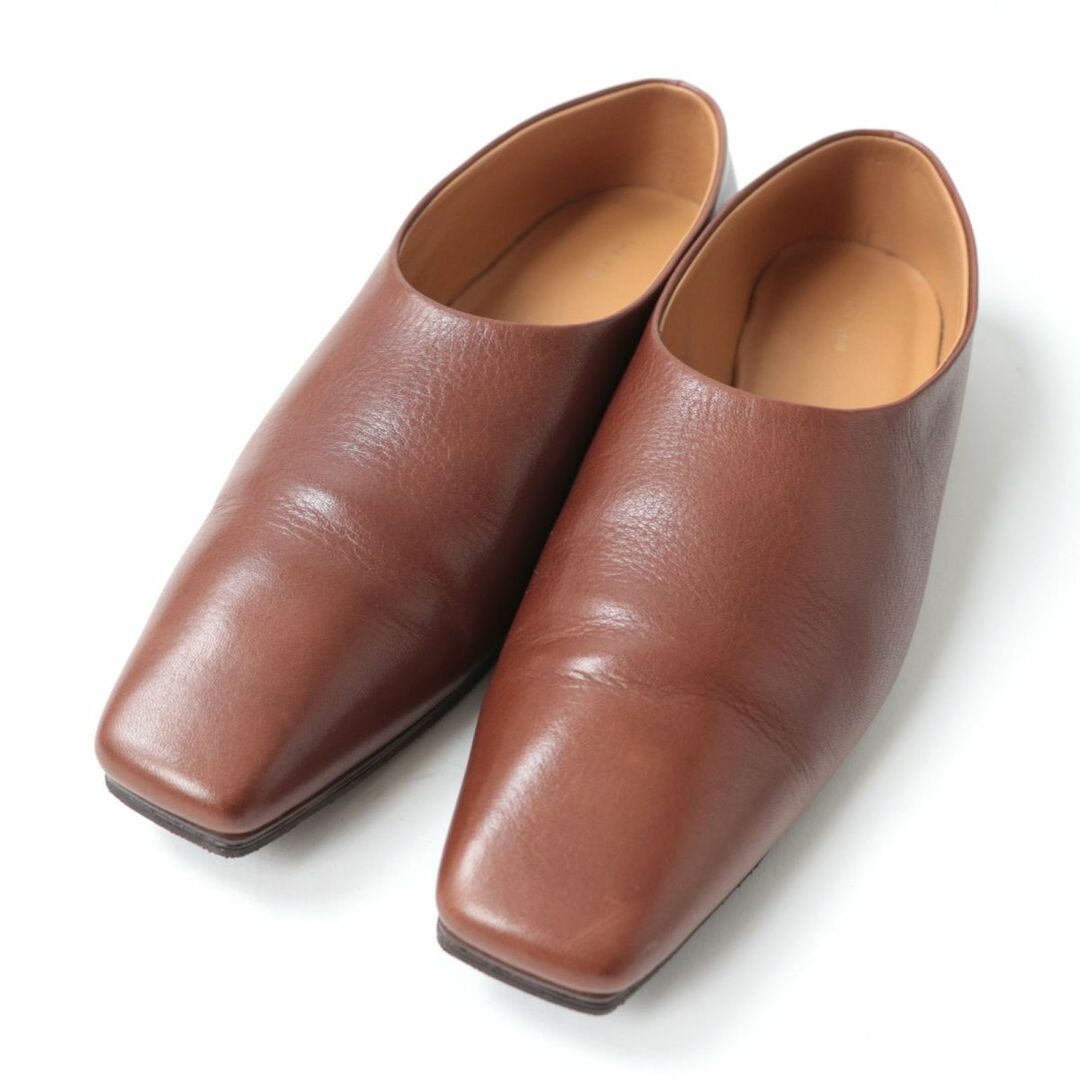 THE ROW - 美品☆THE ROW ザ・ロウ SQUARE TOE PUMP スクエア THE ROW - 美品☆THE ROW ザ・ロウ SQUARE TOE PUMP スクエア