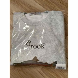 ワンエルディーケーセレクト(1LDK SELECT)のBrook Trout&Logo Sweat L アッシュ　グレー(スウェット)