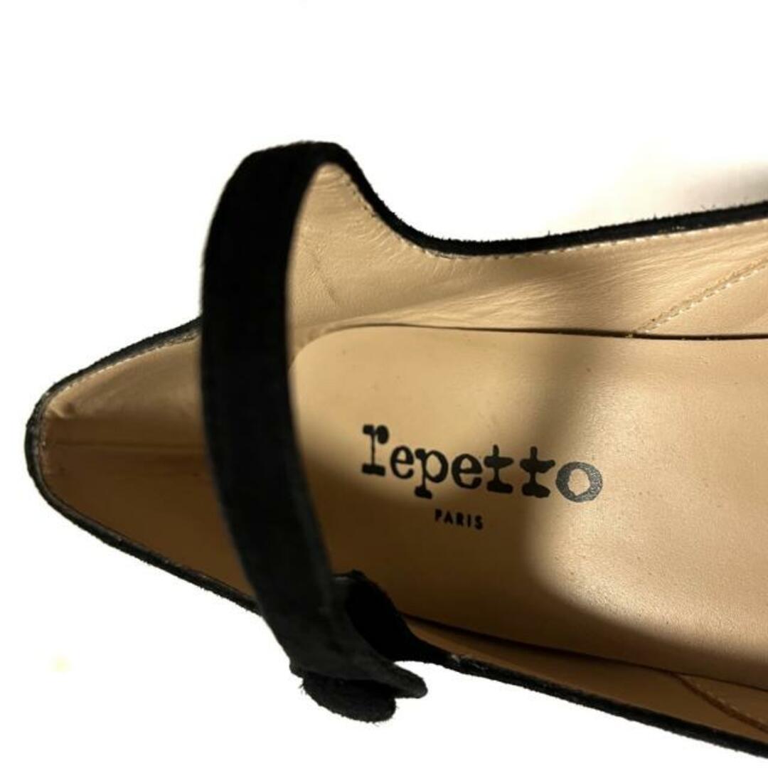 repetto(レペット)のレペット パンプス 37 1/2 レディース - 黒 レディースの靴/シューズ(ハイヒール/パンプス)の商品写真