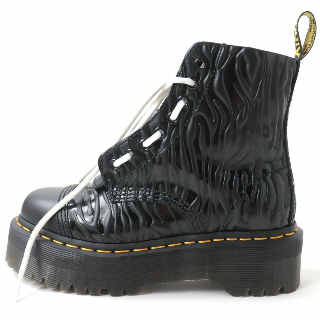 Dr.Martens(ドクターマーチン)の極美品☆Dr.Martens ドクターマーチン WMS 26704001 SINCLAIR シンクレア ゼブラ エンボス レザーブーツ ブラック レディース UK4 箱付き レディースの靴/シューズ(ブーツ)の商品写真