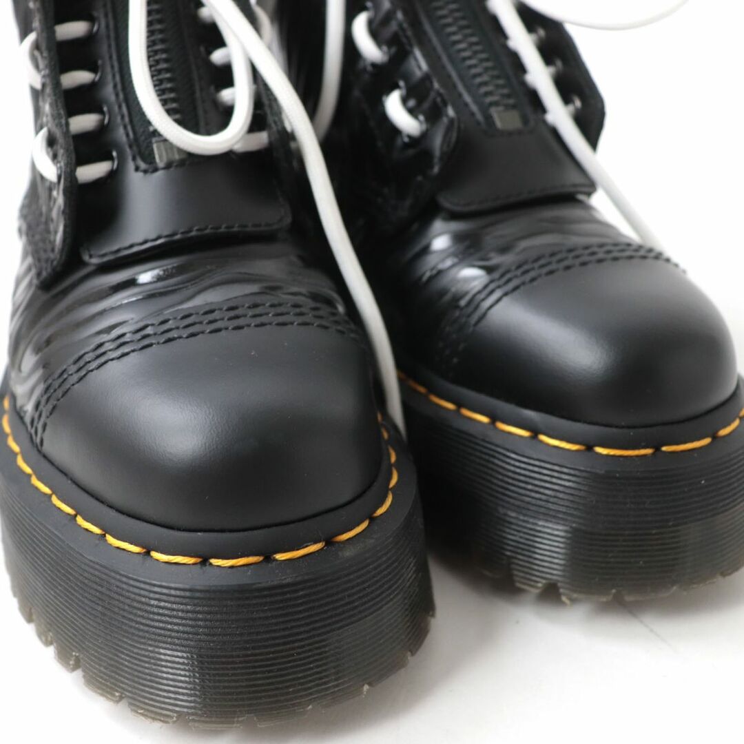 Dr.Martens(ドクターマーチン)の極美品☆Dr.Martens ドクターマーチン WMS 26704001 SINCLAIR シンクレア ゼブラ エンボス レザーブーツ ブラック レディース UK4 箱付き レディースの靴/シューズ(ブーツ)の商品写真