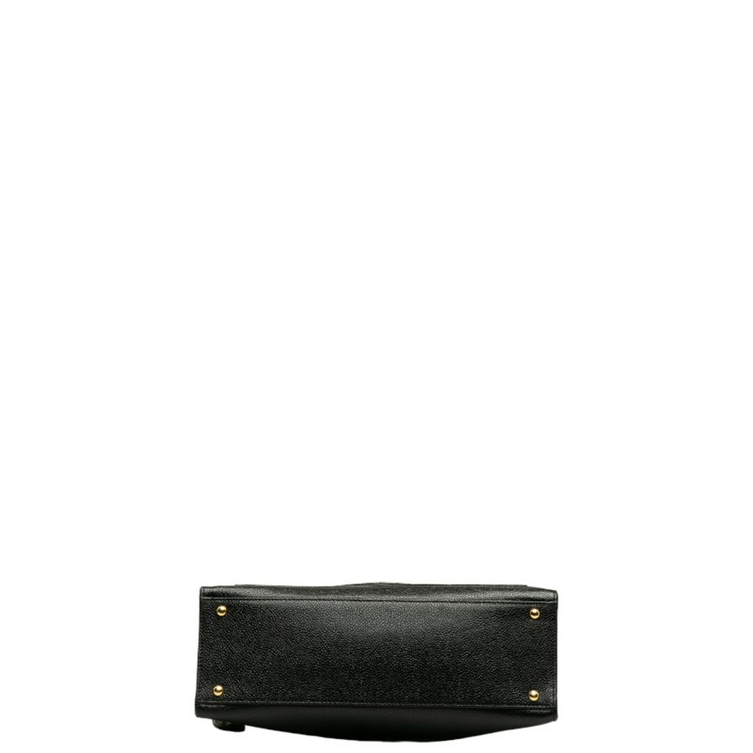CHANEL - シャネル ココマーク チェーン トートバッグ キャビア CHANEL - シャネル ココマーク チェーン トートバッグ キャビア