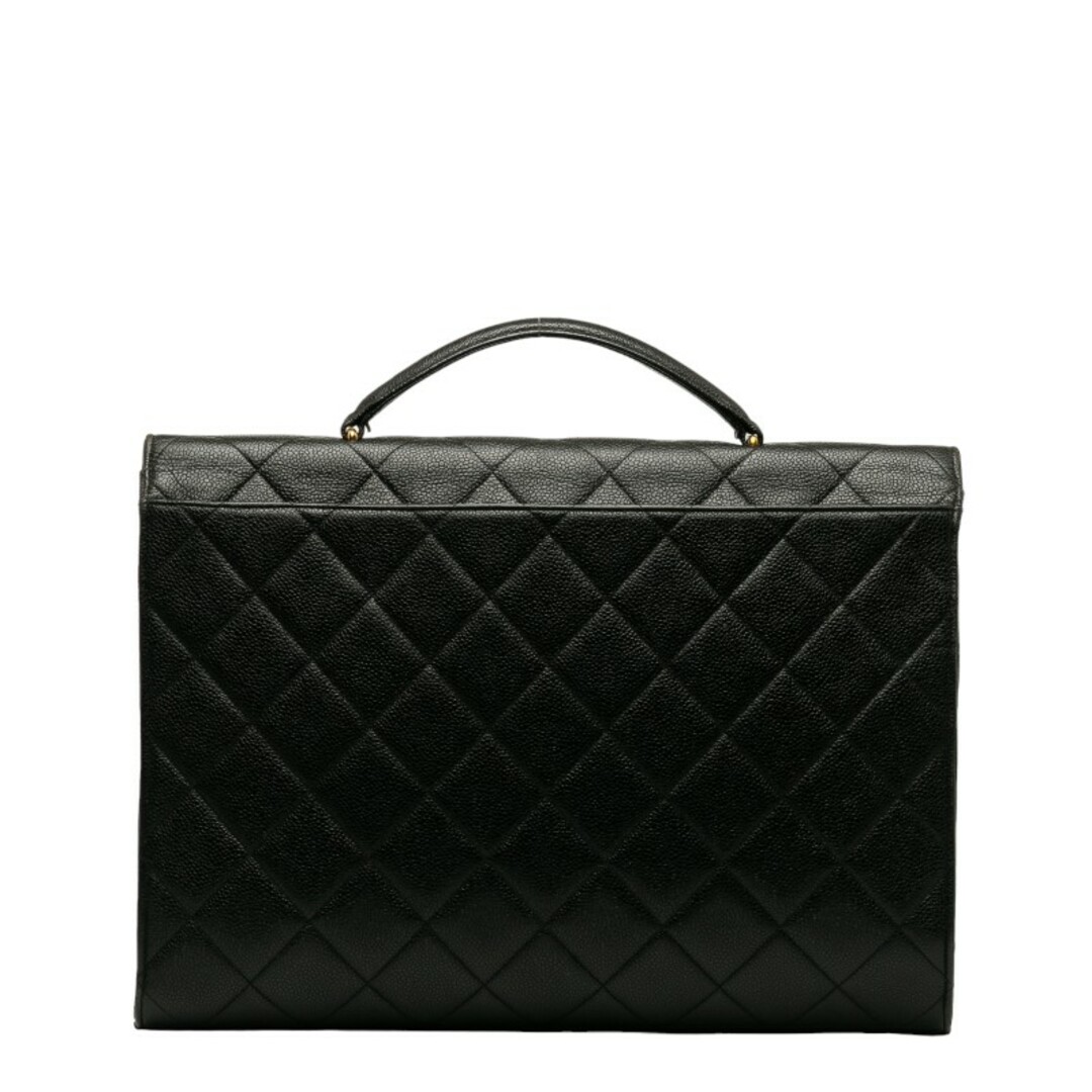 CHANEL(シャネル)のシャネル マトラッセ ココマーク ハンドバッグ ブリーフケース キャビアスキン レディース CHANEL 【228-39916】 レディースのバッグ(ハンドバッグ)の商品写真