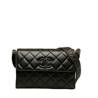 シャネル(CHANEL)のシャネル マトラッセ ココマーク 斜め掛け ショルダーバッグ ラムスキン レディース CHANEL 【228-39931】(ショルダーバッグ)