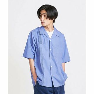 ビューティアンドユースユナイテッドアローズ(BEAUTY&YOUTH UNITED ARROWS)の【COBALT】【WEB限定】 <info. BEAUTY&YOUTH> ブロード ショートスリーブ ビッグキューバシャツ(シャツ)