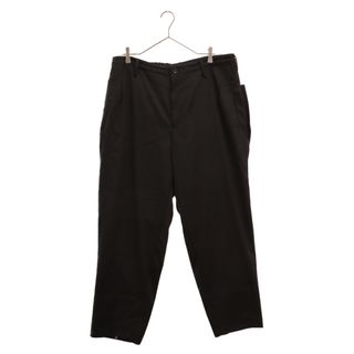 ヨウジヤマモト(Yohji Yamamoto)のYohji Yamamoto POUR HOMME ヨウジヤマモト プールオム 23SS 後2重Pギャバ スラックス パンツ ブラック HZ-P30-100(その他)