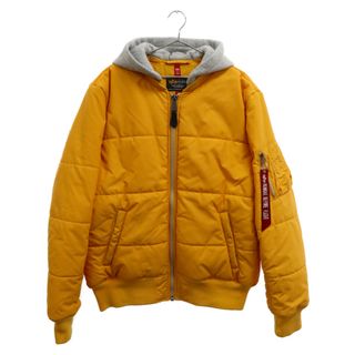 アルファインダストリーズ(ALPHA INDUSTRIES)のALPHA INDUSTRIES アルファ インダストリーズ ナイロン フライトジャケット オレンジ TA0145-248(フライトジャケット)