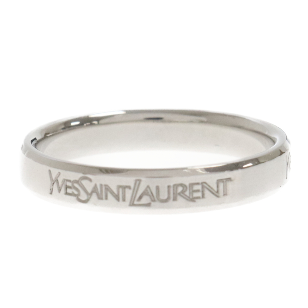 Saint Laurent(サンローラン)のYVES SAINT LAURENT イヴサンローラン ロゴデザイン リング Pt900 メンズのアクセサリー(リング(指輪))の商品写真