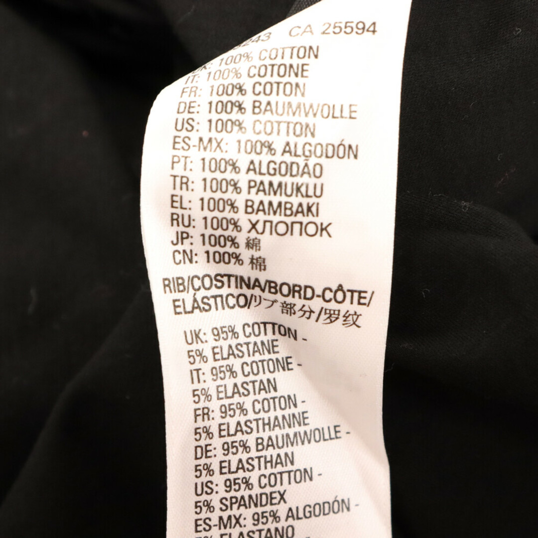 DIESEL(ディーゼル)のDIESEL ディーゼル クルーネック半袖Tシャツ カットソー バックボタンデザイン ブラック 00S75A-T-KYR-A-0QANW メンズのトップス(Tシャツ/カットソー(半袖/袖なし))の商品写真