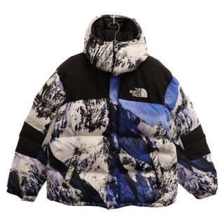 シュプリーム(Supreme)のSUPREME シュプリーム 17AW×THE NORTH FACE×ザノースフェイス マウンテンバルトロダウンジャケット 雪山 ホワイト/ブルー ND91701I(ダウンジャケット)