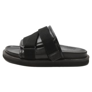 アンブッシュ(AMBUSH)のAMBUSH アンブッシュ PADDED SANDALS パデッドサンダル レザーサンダル ブラック(サンダル)