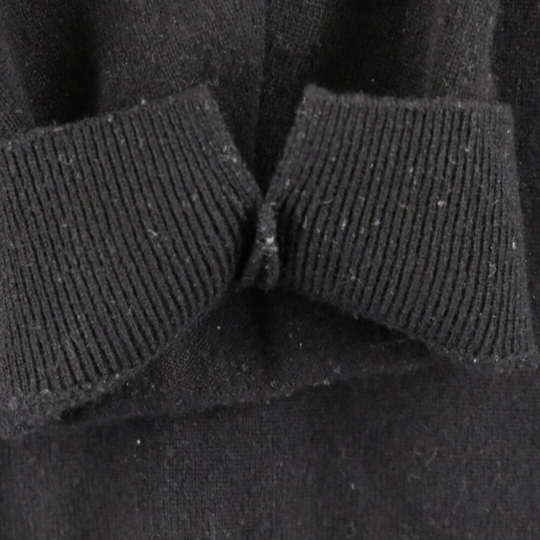 ATON(エイトン)のATON エイトン ウール タートルネック 長袖セーター ブラック 6970498 メンズのトップス(ニット/セーター)の商品写真