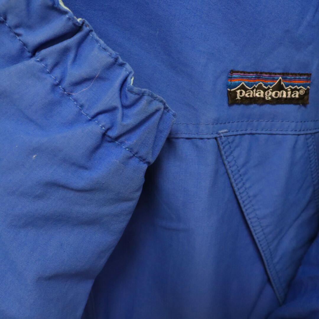 patagonia(パタゴニア)のPATAGONIA パタゴニア 90s VINTAGE STORM JACKET ヴィンテージ ナイロン ストームジャケット マウンテンナイロンパーカー ブルー メンズのジャケット/アウター(ナイロンジャケット)の商品写真