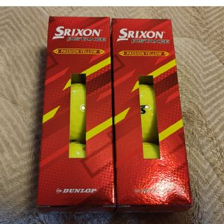 スリクソン(Srixon)のスリクソン ディスタンス パッションイエロー 3×2 新品 未使用(その他)