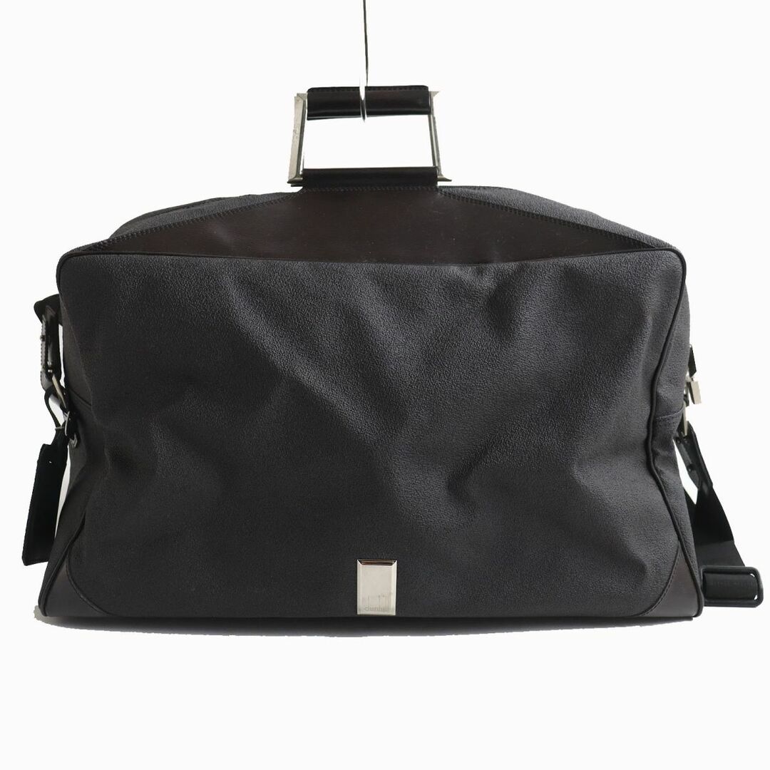 極美品】ダンヒル ボストンバッグ 2WAY 裏地総柄 キャンバス 極美品】ダンヒル ボストンバッグ 2WAY 裏地総柄 キャンバス