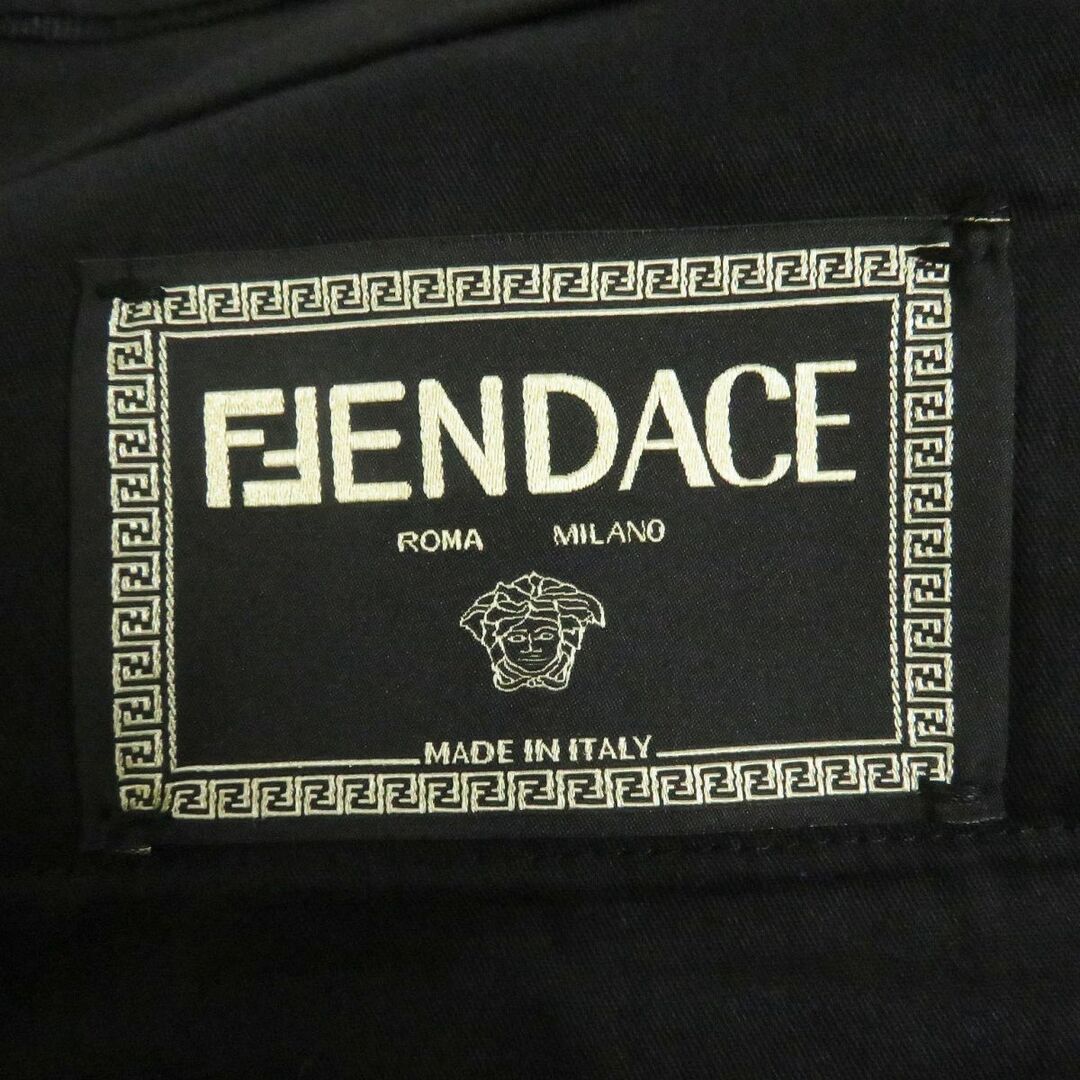 VERSACE(ヴェルサーチ)の極美品□22SS FENDACE フェンダーチェ フェンディ ヴェルサーチ FB0521 FFロゴ/ズッカ バロッコ 総柄 ハーフパンツ/短パン 茶系 52 伊製 メンズのパンツ(ショートパンツ)の商品写真