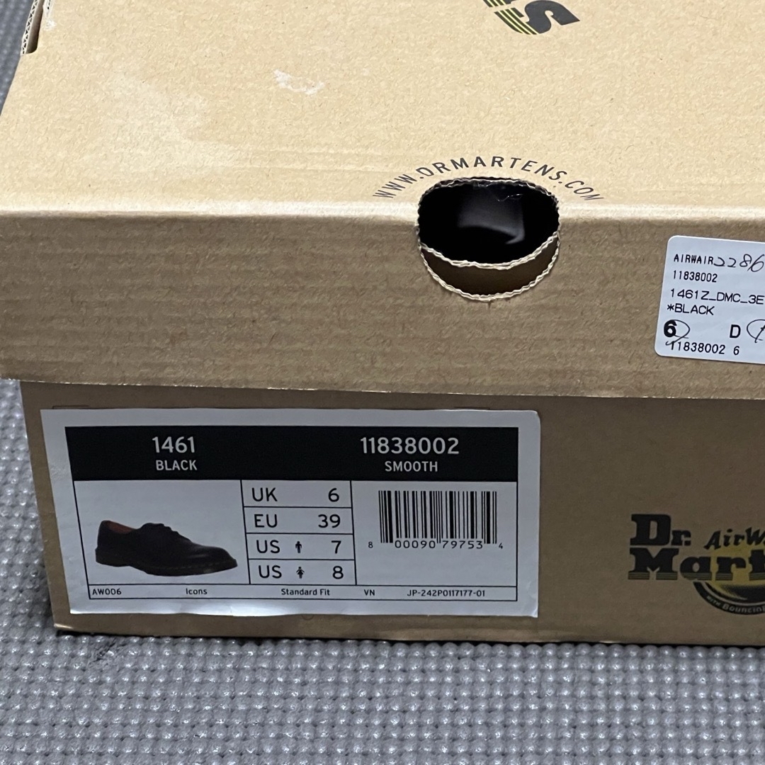 Dr.Martens(ドクターマーチン)のDr.Martens ドクターマーチン 1461Z 3アイ シューズ UK6 メンズの靴/シューズ(その他)の商品写真