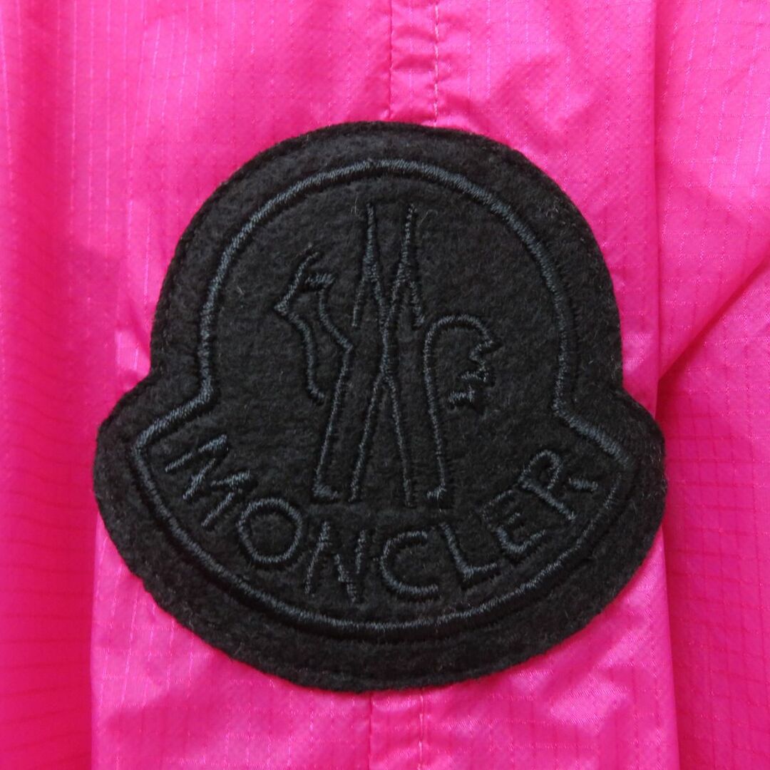 MONCLER(モンクレール)の極美品★正規品 MONCLER モンクレール 20SS GROSEILLE ロゴワッペン・フード付き ポケッタブル ZIP UP ナイロンジャケット ピンク 1 レディースのジャケット/アウター(その他)の商品写真