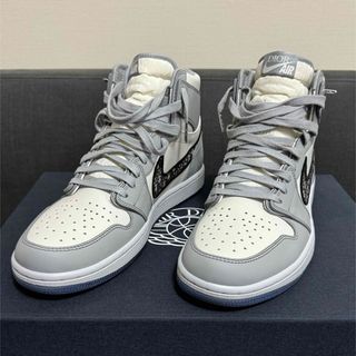 クリスチャンディオール(Christian Dior)のDior×Nike Air Jordan 1 High OG DIOR 27.5(スニーカー)