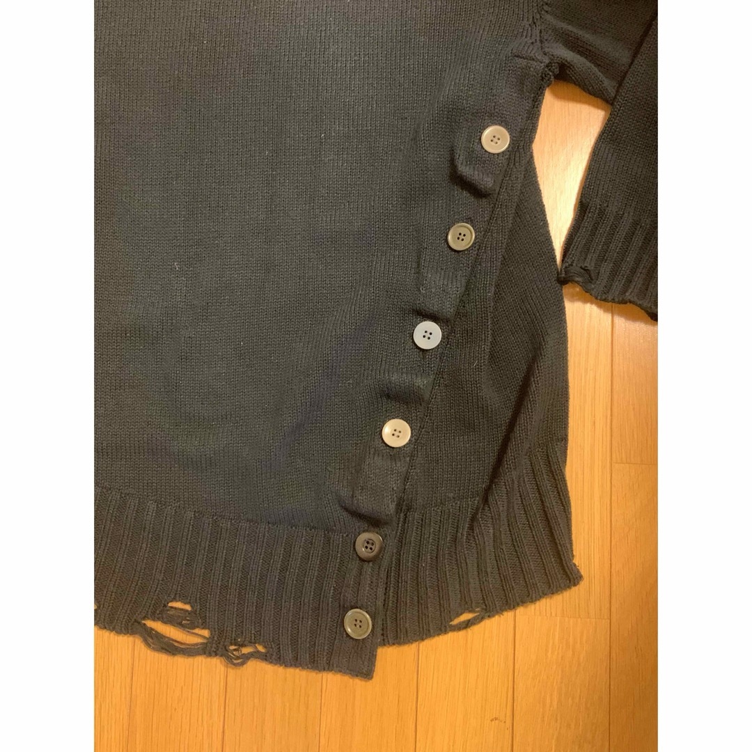 UNDERCOVER - アンダーカバー 23SS ダメージ加工ニット UNDERCOVER - アンダーカバー 23SS ダメージ加工ニット