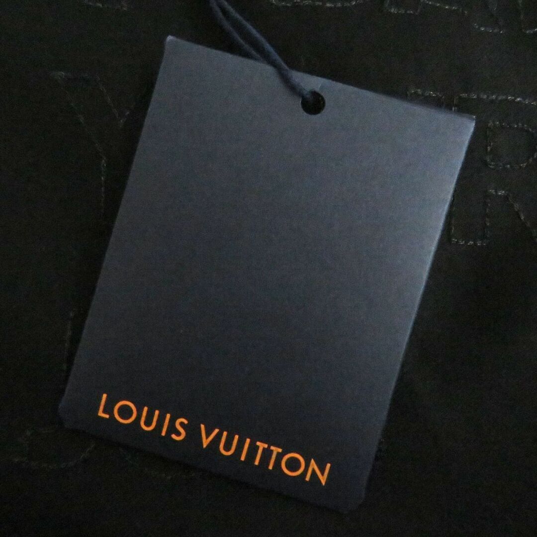 LOUIS VUITTON(ルイヴィトン)の未使用品□2021年製 LOUIS VUITTON/ルイヴィトン エンブロイダリー 刺繍 ウール スラックス/トラウザーズパンツ ブラック 40 伊製 正規品 メンズのパンツ(スラックス)の商品写真