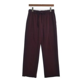 バーニーズニューヨーク(BARNEYS NEW YORK)のBARNEYS NEWYORK パンツ（その他） 38(M位) エンジ系 【古着】【中古】(その他)