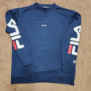 フィラ(FILA)の美品❗【FILA】フィラブランドロゴ(Tシャツ/カットソー(七分/長袖))