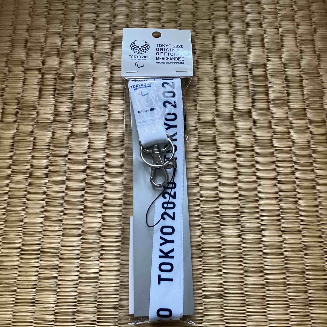 東京オリンピック ネックストラップ エンタメ/ホビーのおもちゃ/ぬいぐるみ(キャラクターグッズ)の商品写真