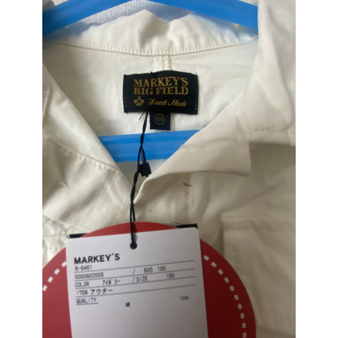 MARKEY'S(マーキーズ)のマーキーズ  アウター　シャツ キッズ/ベビー/マタニティのキッズ服女の子用(90cm~)(ジャケット/上着)の商品写真