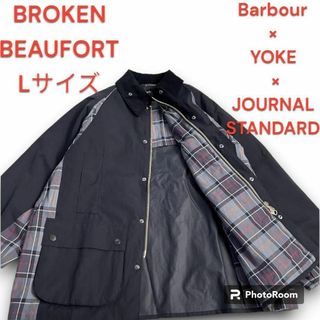 別注　BARBOUR×YOKE×JS　BROKEN BEAUFORT ブルゾン(カバーオール)