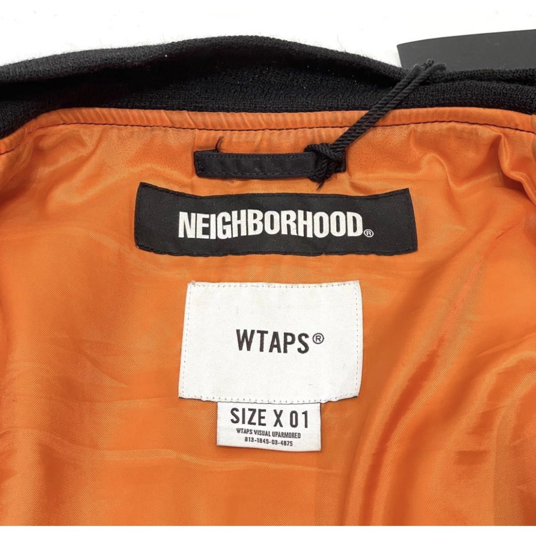 NEIGHBORHOOD(ネイバーフッド)のNEIGHBORHOOD×WTAPS ネイバーフッド×ダブルタップス  MA-1 メンズのジャケット/アウター(ミリタリージャケット)の商品写真