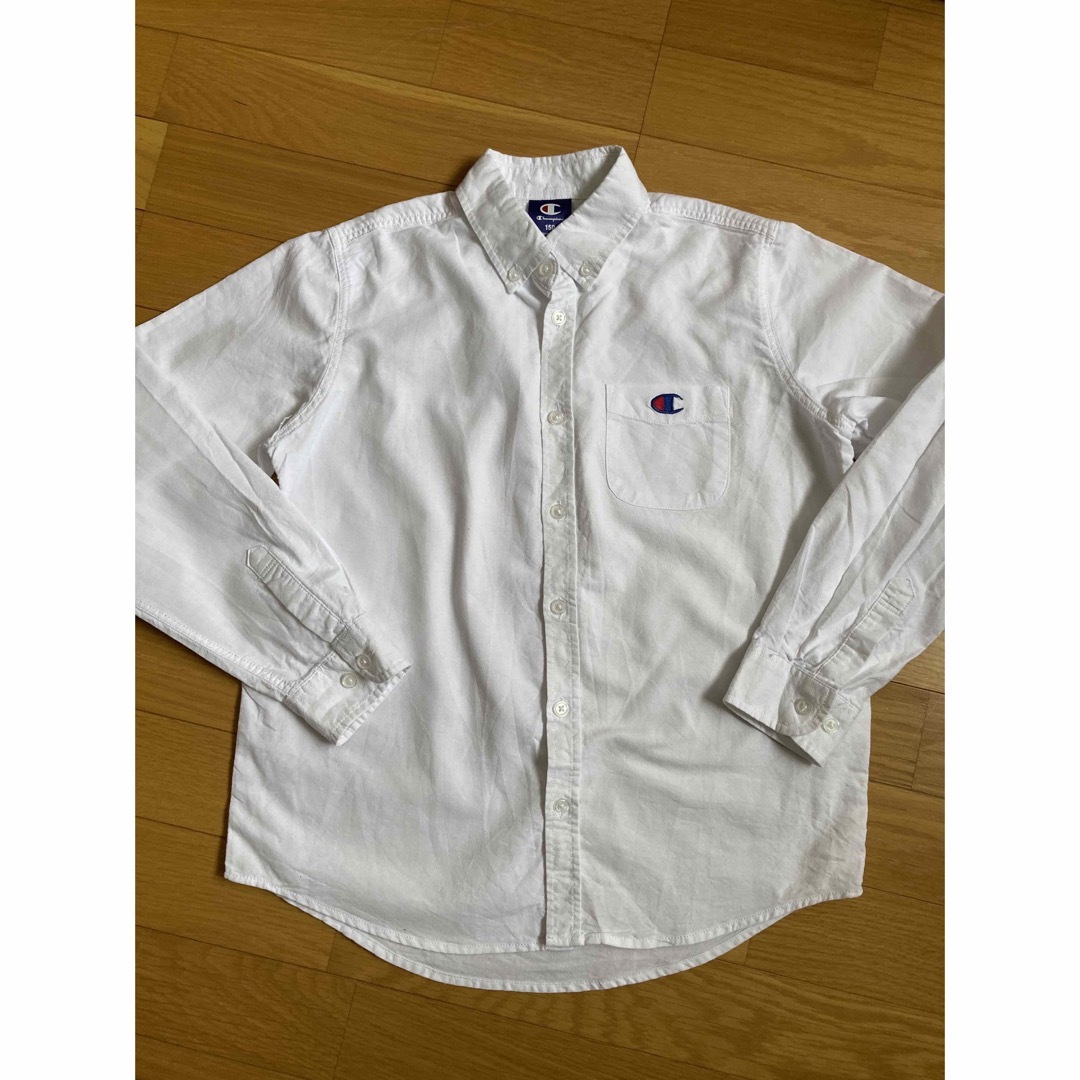 Champion(チャンピオン)のchampion シャツ キッズ/ベビー/マタニティのキッズ服男の子用(90cm~)(Tシャツ/カットソー)の商品写真