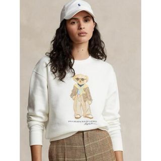 ポロラルフローレン(POLO RALPH LAUREN)の完売品　ポロベア　Polo ベア フリース クルーネック スウェットシャツ(トレーナー/スウェット)