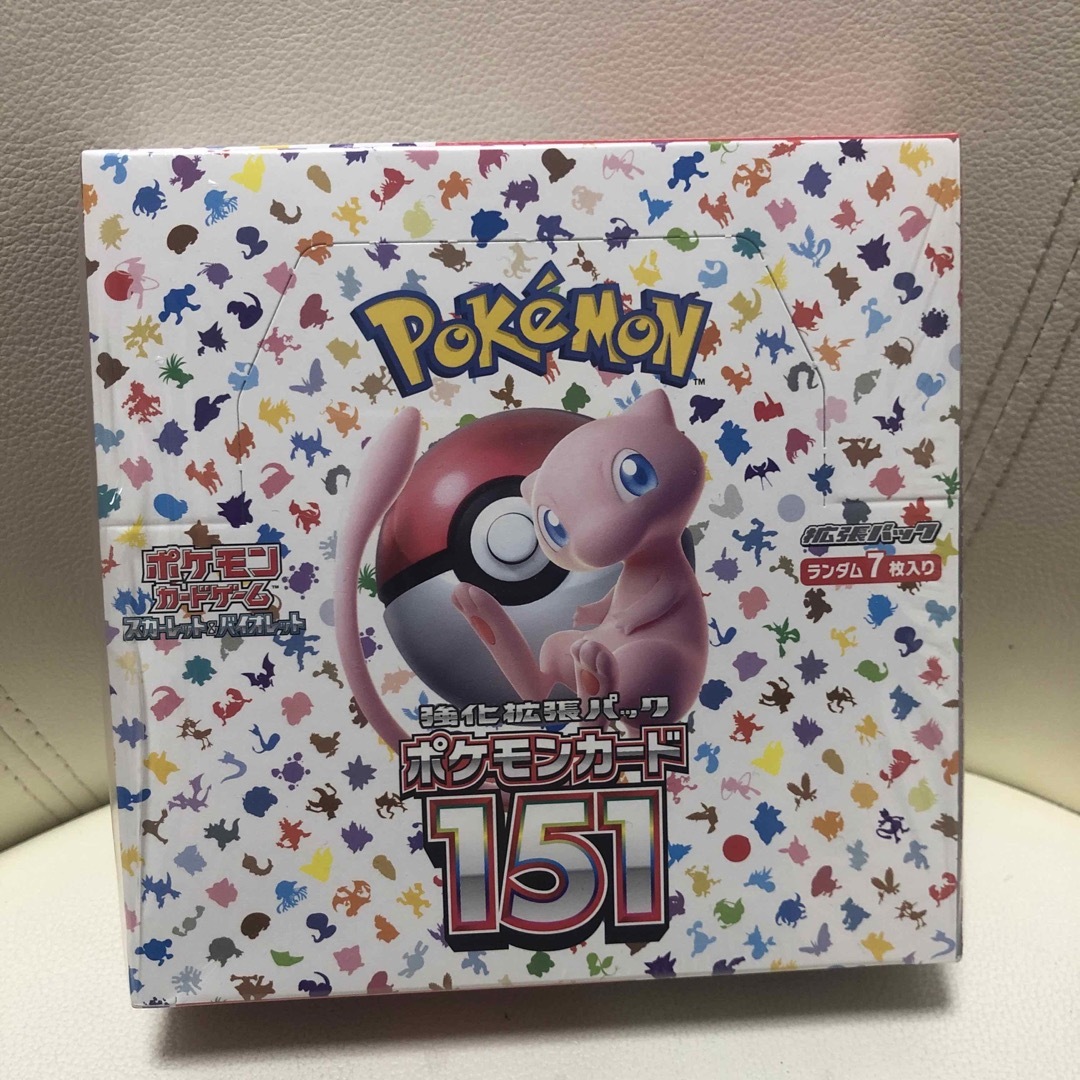 ポケモンカード 151 BOX 未開封 シュリンク付き ボックスの通販 by