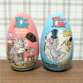 トムとジェリー　たまご缶　2缶セット(キャラクターグッズ)