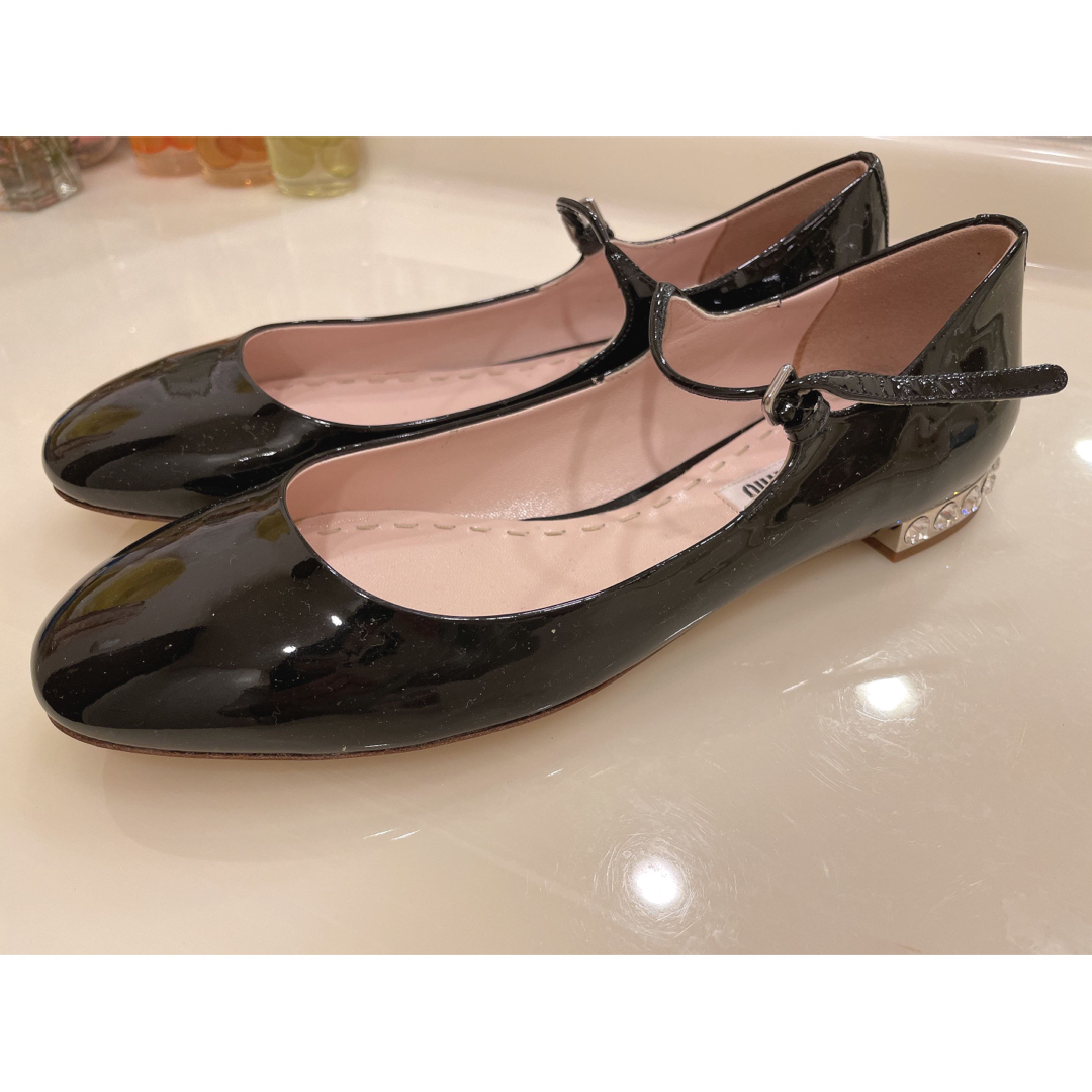 miumiu パンプス バレエシューズ 美品 靴/シューズ miumiu パンプス バレエシューズ 美品 靴/シューズ