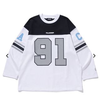 エクストララージ(XLARGE)のXLARGE XL FOOTBALL L/S TEE エクストララージ 新品(Tシャツ/カットソー(七分/長袖))