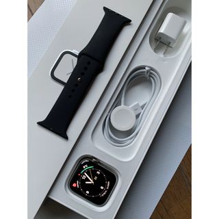 アップルウォッチ(Apple Watch)の❷Applewatch series4GPS+Cellularステンレス44㎜ (腕時計(デジタル))