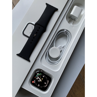 アップルウォッチ(Apple Watch)の❷Applewatch series4GPS+Cellularステンレス44㎜ (腕時計(デジタル))