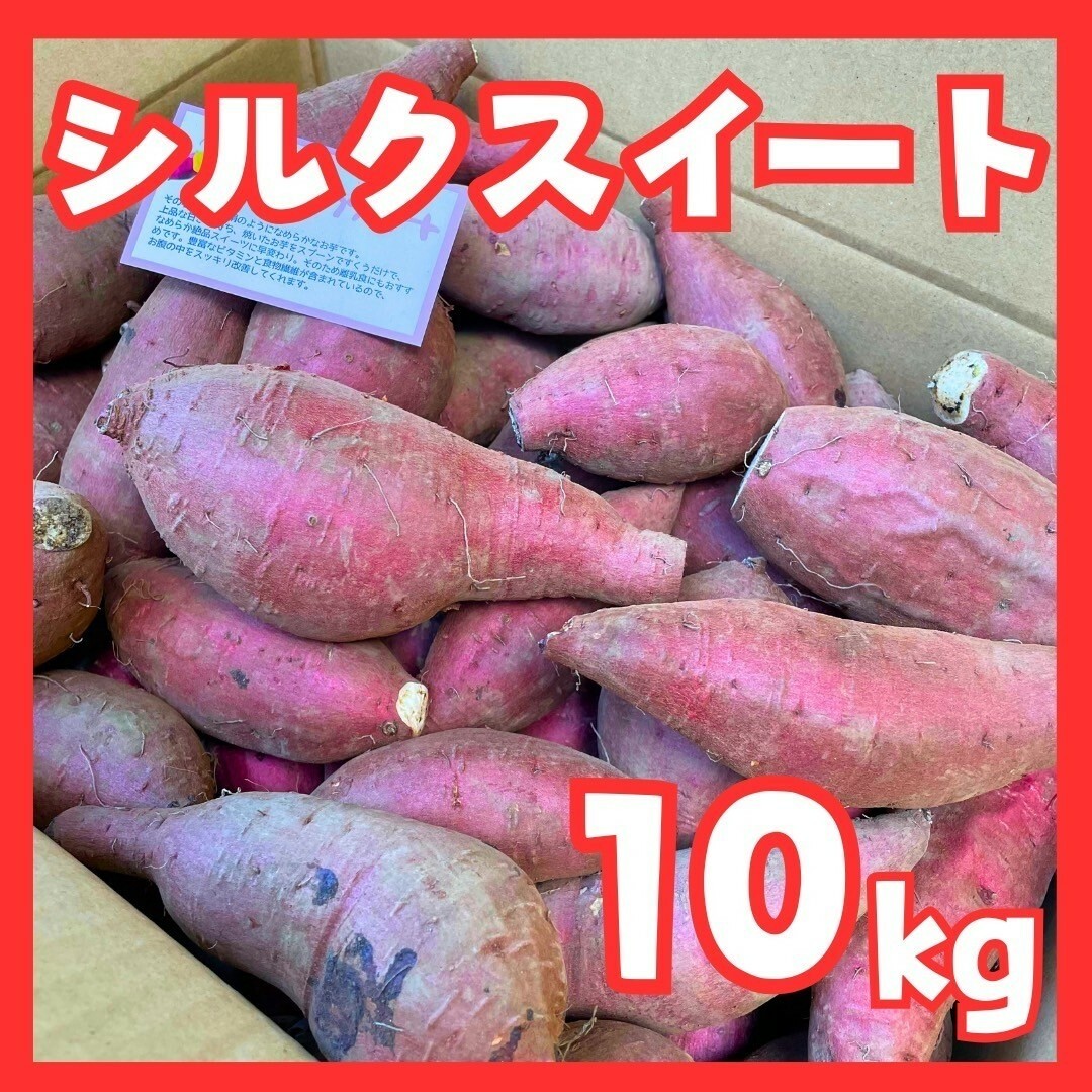 さつまいもシルクスイート１０kg 食品/飲料/酒の食品(野菜)の商品写真