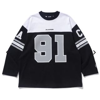 エクストララージ(XLARGE)のXLARGE XL FOOTBALL L/S TEE エクストララージ  新品(Tシャツ/カットソー(七分/長袖))