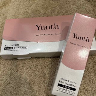 ユンス(Yunth)のユンス Yunth 美白美容液 28包、薬用UVジェル(美容液)